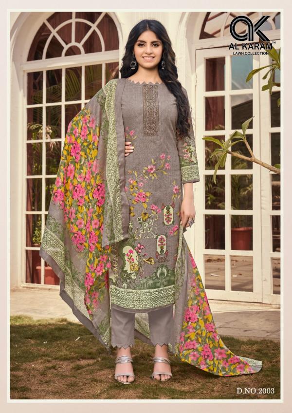 Al Karam Jasmine Vol 2 Karachi Cotton Dress Material Collection